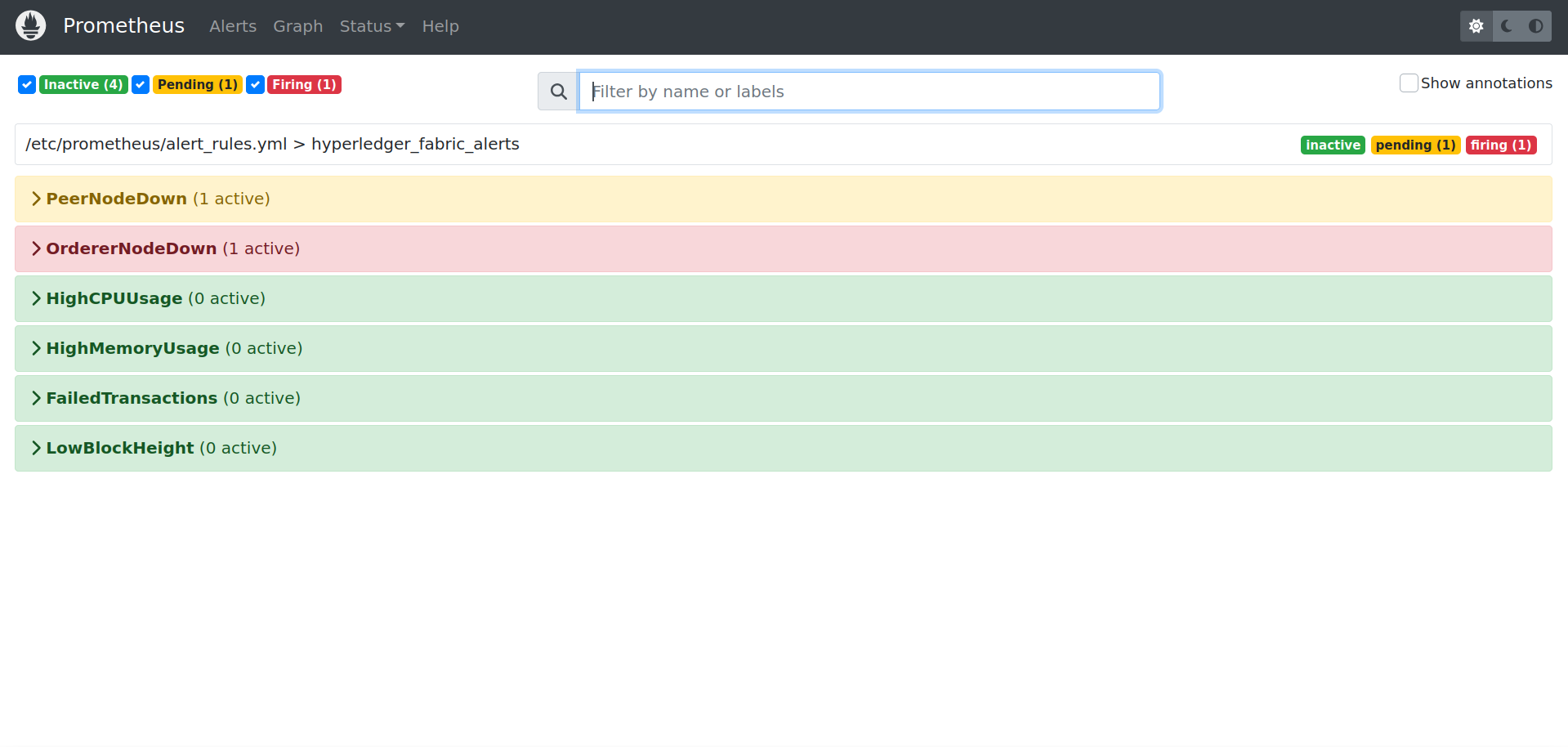 Prometheus Alert Monitoring